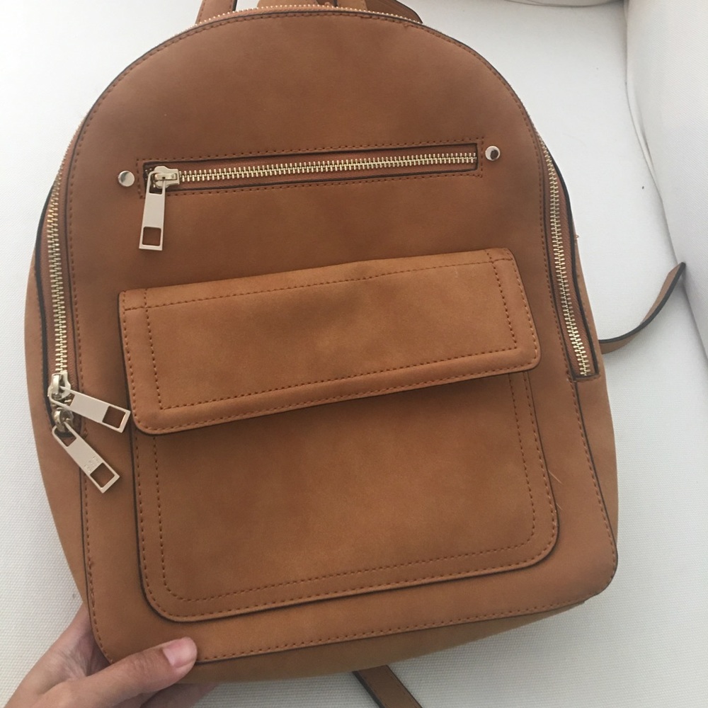 Gap faux leather back pack